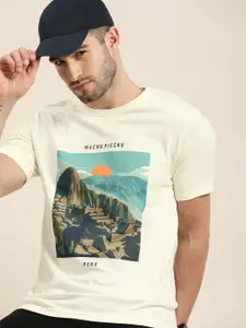 Moda Rapido Men Graphical Printed Casual T-shirt