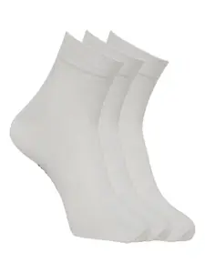 JUMP USA Men Pack Of 3 Assorted Cotton Ankle-Length Socks