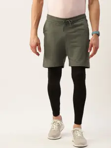 Kook N Keech Men Pure Cotton Shorts with Attached Tights