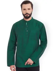 even Men Green Kurta