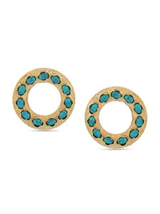 Tistabene Blue Contemporary Studs Earrings