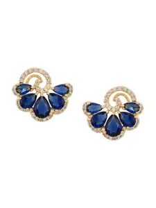 Tistabene Blue Contemporary Studs Earrings