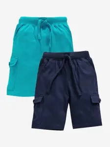 KiddoPanti Boys Pack of 2 Cargo Shorts