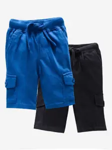 KiddoPanti Boys Pack of 2 Cargo Shorts