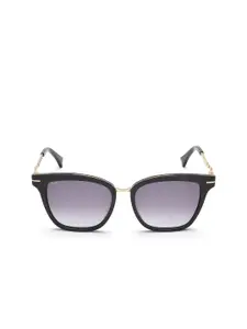 Image Women Blue Lens & Black Square Sunglasses with Polarised Lens IMS733C1SG