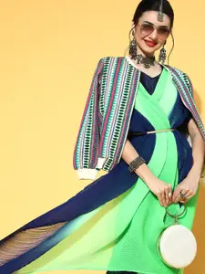 Mitera Green Saree
