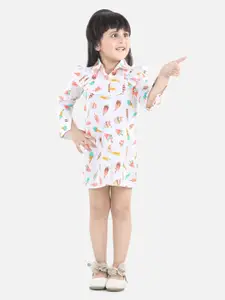 Fairies Forever Multicoloured T-shirt Mini Dress