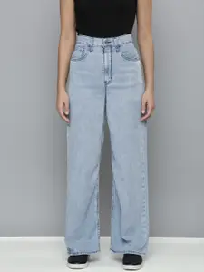 Levis Women Blue Loose Fit High-Rise Jeans