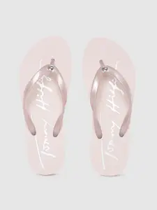 Tommy Hilfiger Women Pink Thong Flip-Flops