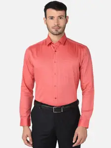 Oxemberg Men Red Classic Formal Shirt