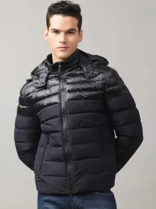 Antony Morato Men Blue Padded Jacket