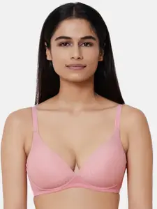 Wacoal Pink Floral Lightly Padded Bra