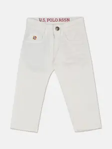 U.S. Polo Assn. U S Polo Assn Boys White Jeans