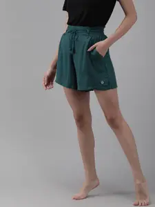 Van Heusen Women Smocked Waistband Soft Handfeel Lounge Shorts