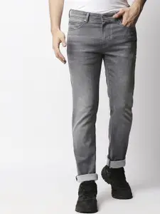 Pepe Jeans Men Grey Urban Slim Fit Light Fade Stretchable Jeans