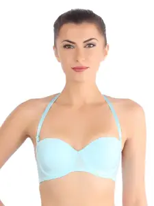 Triumph Blue 60 Invisible Wired Detachable Padded Body Make-Up Series Bra 122I086