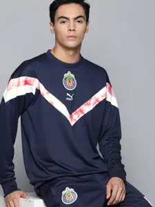 Puma Men Regular Fit Colourblocked dryCELL Chivas Iconic MCS Sweatshirt