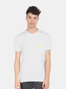 Arrow Men White T-shirt