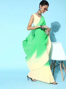 Mitera Colourblocked Saree