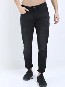 KETCH Men Black Light Fade Stretchable Tapered Fit Jeans