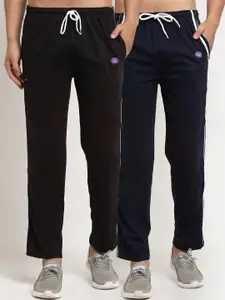 MACK JONNEY Men Pack Of 2 Solid Track Pants