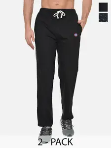 MACK JONNEY Men Pack Of 2 Solid Track Pants