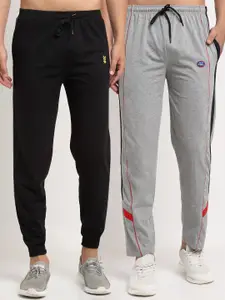 MACK JONNEY Men Pack of 2 Solid Track pants