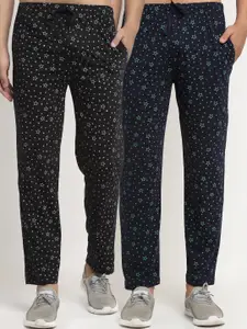 MACK JONNEY Men Pack Of 2 Printed Track Pants