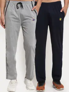 VIMAL JONNEY Men Pack Of 2 Solid Track Pants