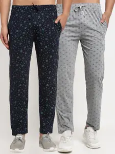 MACK JONNEY Men Pack Of 2 Printed Track Pants