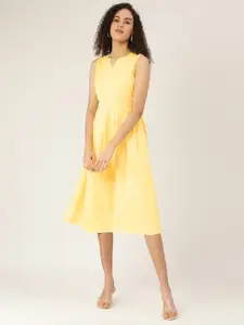 BRINNS Yellow Midi Dress