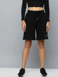 Puma Women Black Loose Fit Sports Shorts