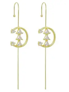 Vembley Pack Of 2 Gold-Toned Spiked Ear Cuff