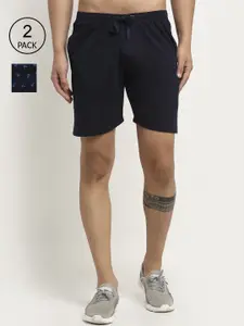 VIMAL JONNEY Men Pack of 2 Printed Shorts
