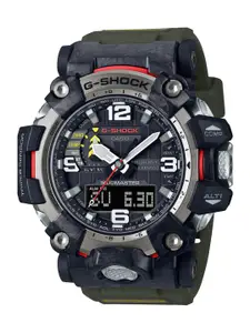 CASIO Men G-Shock Mudmaster GWG-2000-1A3DR Ana-Digi Dial Military Green Resin Band Mens G1176