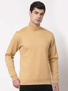 Style Quotient Men Beige Sweatshirt
