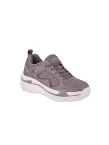 Campus Women Mauve & White Running Shoes