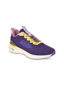 Campus Women Purple Mesh Running Shoes