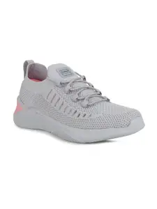 Campus Women Grey Mesh Running Shoes