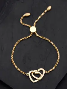 Tistabene Women Gold-Toned Gold-Plated Kada Bracelet