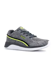Khadims Men Grey Textile Running Shoes