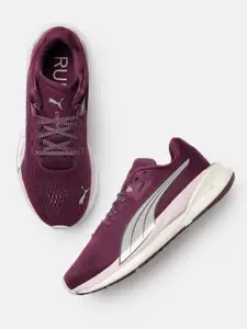 Puma Women Purple Eternity Nitro Running Shoes