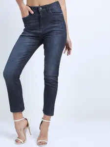 Tokyo Talkies Women Blue Slim Fit High-Rise Light Fade Jeans