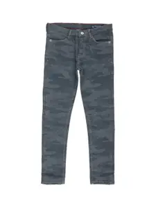 Allen Solly Junior Boys Grey Skinny Fit Jeans