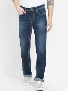 Pepe Jeans Men Blue Relaxed Fit Heavy Fade Stretchable Jeans