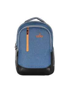 THE CLOWNFISH Unisex Blue & Black Laptop Bag