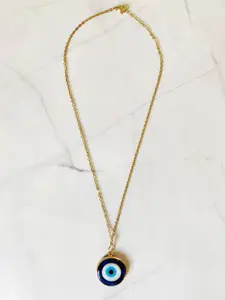 EL REGALO Blue & White Evil Eye Pendant Necklace