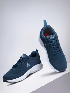 Action Men Teal Mesh Running Non-Marking Sports Shoes