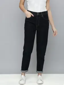 Levis Women Blue 711 Skinny Fit High-Rise Stretchable Jeans