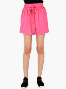 YK Girls Pink Shorts
